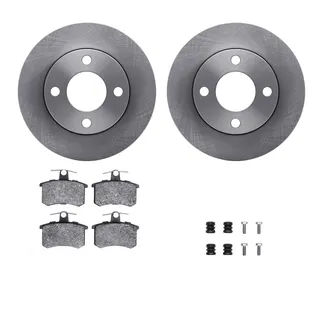 R1 Concepts WFWH1-73009 E- Line Series Brake Rotor W/ Ceramic Brake Pads & Hdw